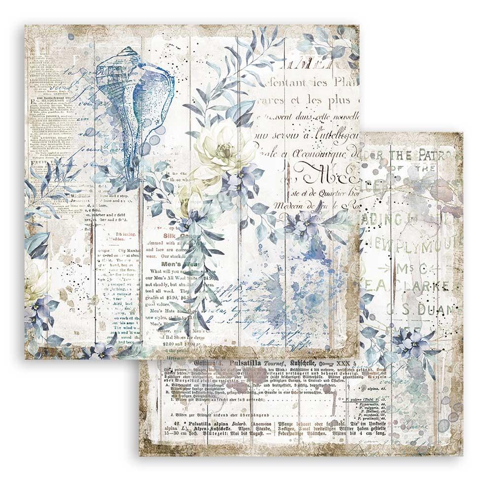 Stamperia Romantic Sea Dream 12x12 Inch Paper Pack (SBBL87)