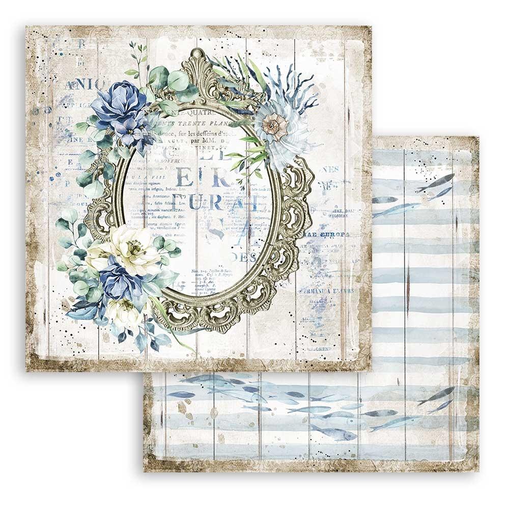 Stamperia Romantic Sea Dream 12x12 Inch Paper Pack (SBBL87)