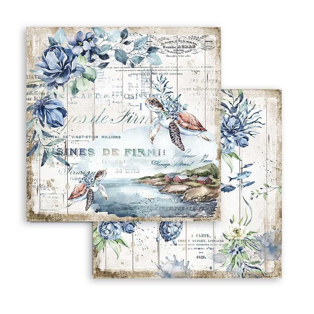 Stamperia Romantic Sea Dream 8x8 Inch Paper Pack (SBBS35)