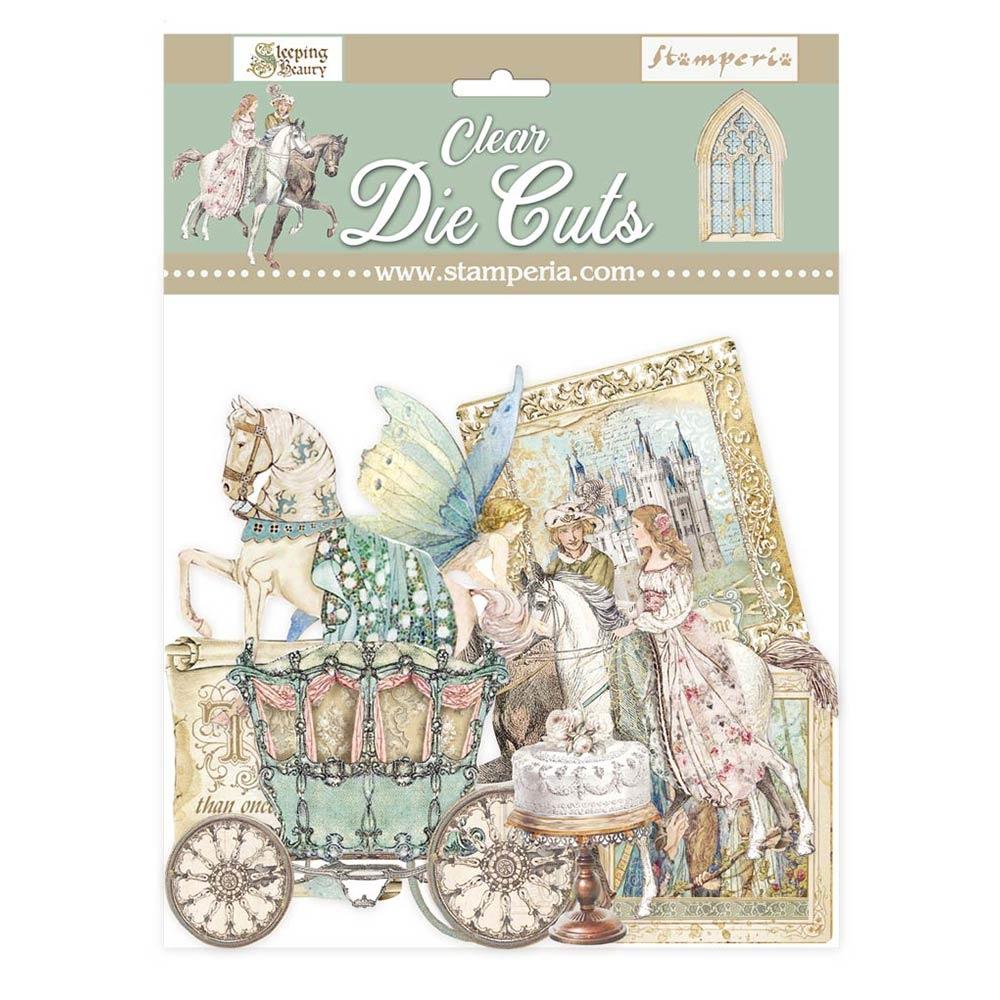 Stamperia Sleeping Beauty Clear Die Cuts (DFLDCP06)
