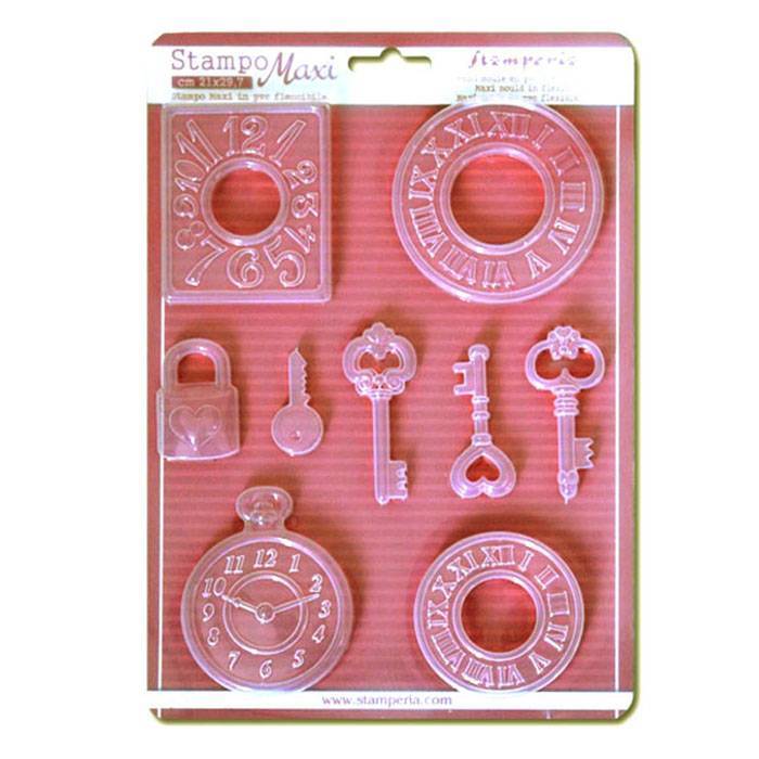 Stamperia Soft Maxi Mould Watches (K3PTA409)