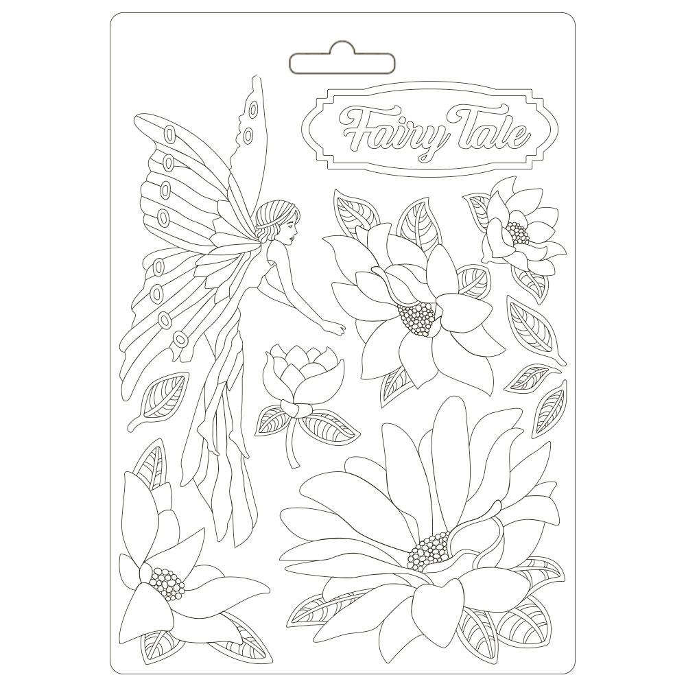 Stamperia Soft Mould A5 Sleeping Beauty Fairy Tale (K3PTA581)