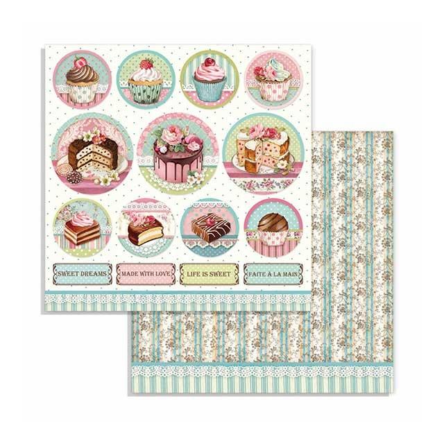 Stamperia Sweety 8x8 Inch Paper Pack (SBBS21)