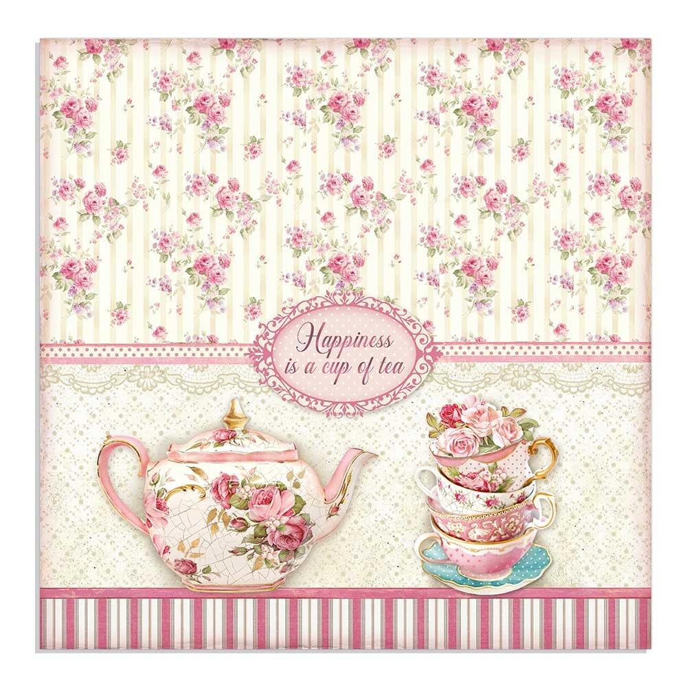 Stamperia Sweety Cup of Tea Decoupage Napkin (SBB736)