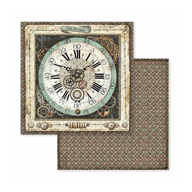 Stamperia Voyages Fantastiques 8x8 Inch Paper Pack (SBBS30)