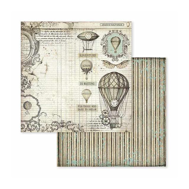 Stamperia Voyages Fantastiques 8x8 Inch Paper Pack (SBBS30)