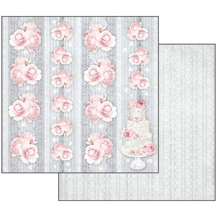 Stamperia Wedding 12x12 Inch Paper Pack SBBL18