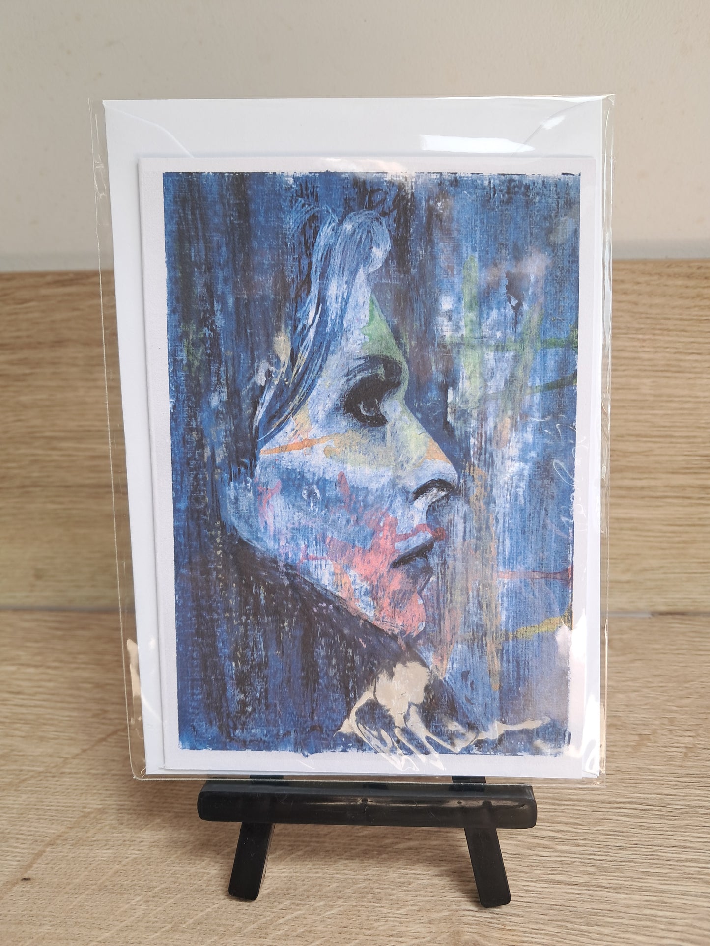 David - Greetings Card by Hannah Hildebrand
