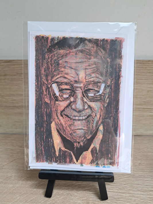 Stan - Greetings Card by Hannah Hildebrand