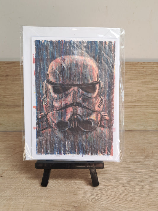 Trooper - Greetings Card by Hannah Hildebrand