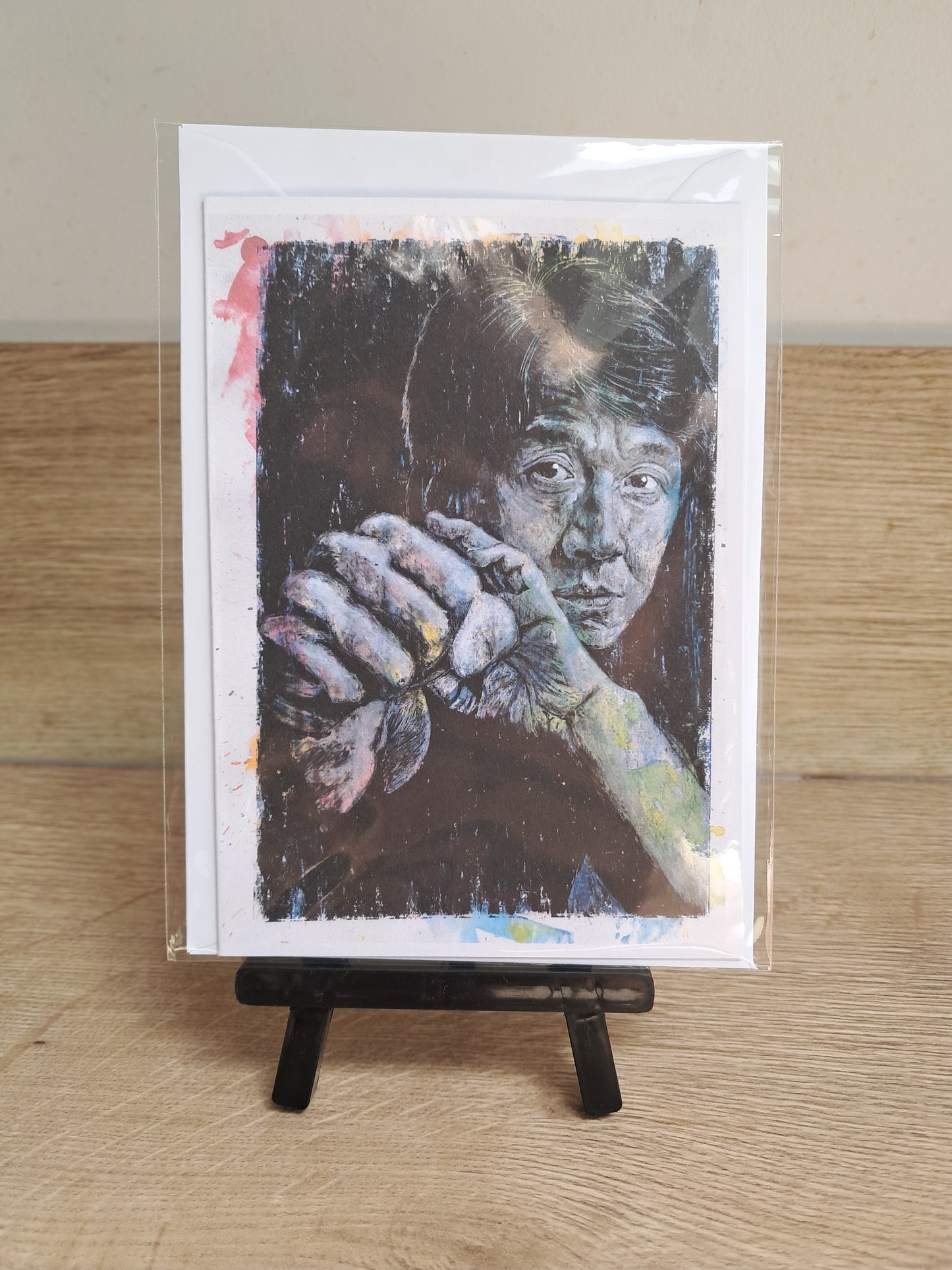 Jackie - Greetings Card by Hannah Hildebrand