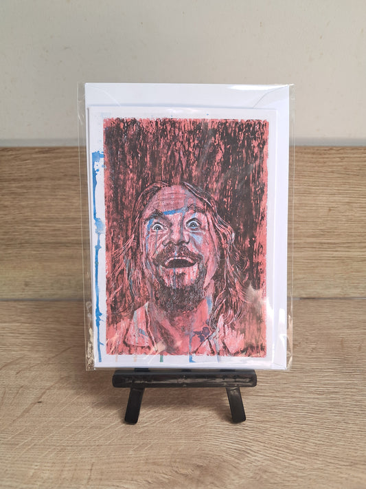 Dude - Greetings Card by Hannah Hildebrand