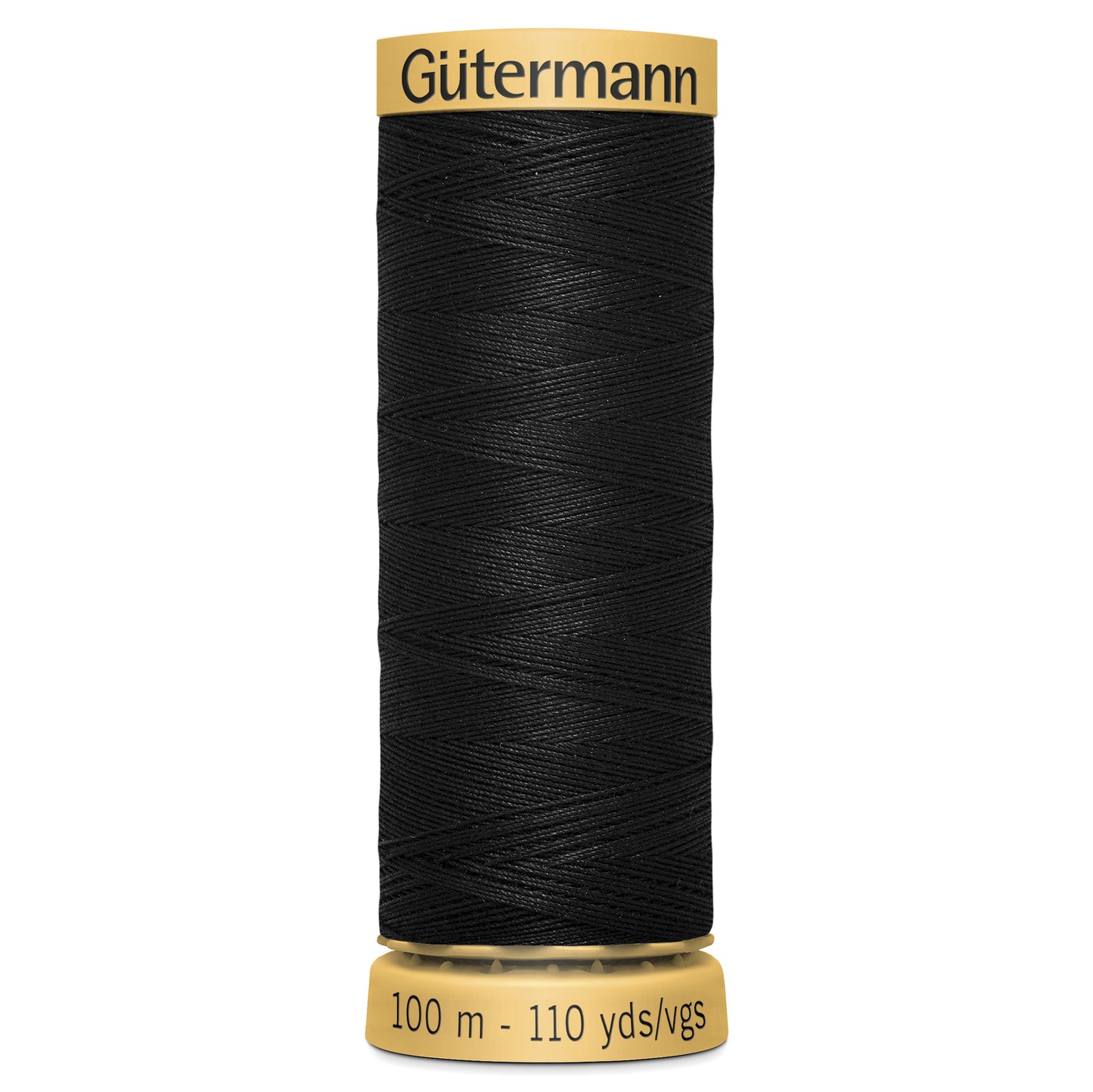 Gutermann Natural Cotton Thread  5201 Black 100m