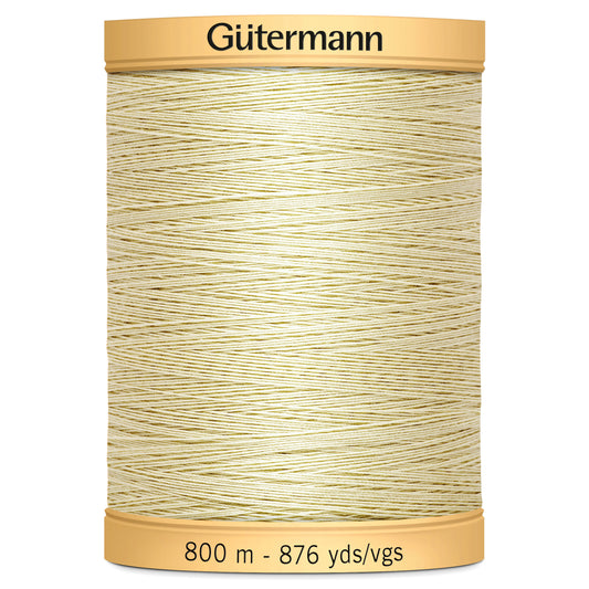 Gutermann Natural Cotton Thread: 800m: 828