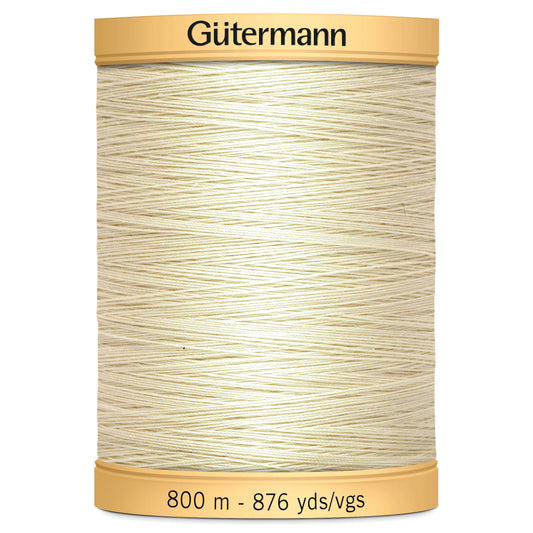 Gutermann Natural Cotton Thread: 800m: 919