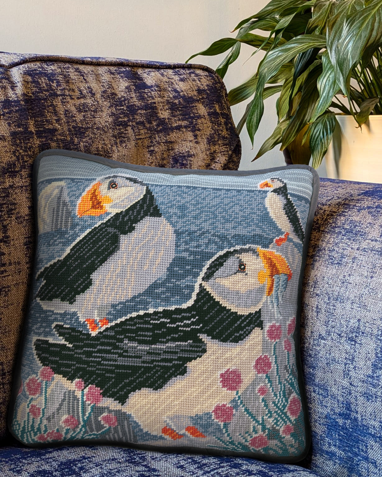 Sea Thrift Clifftops Tapestry - Bothy Threads Kit TLP1