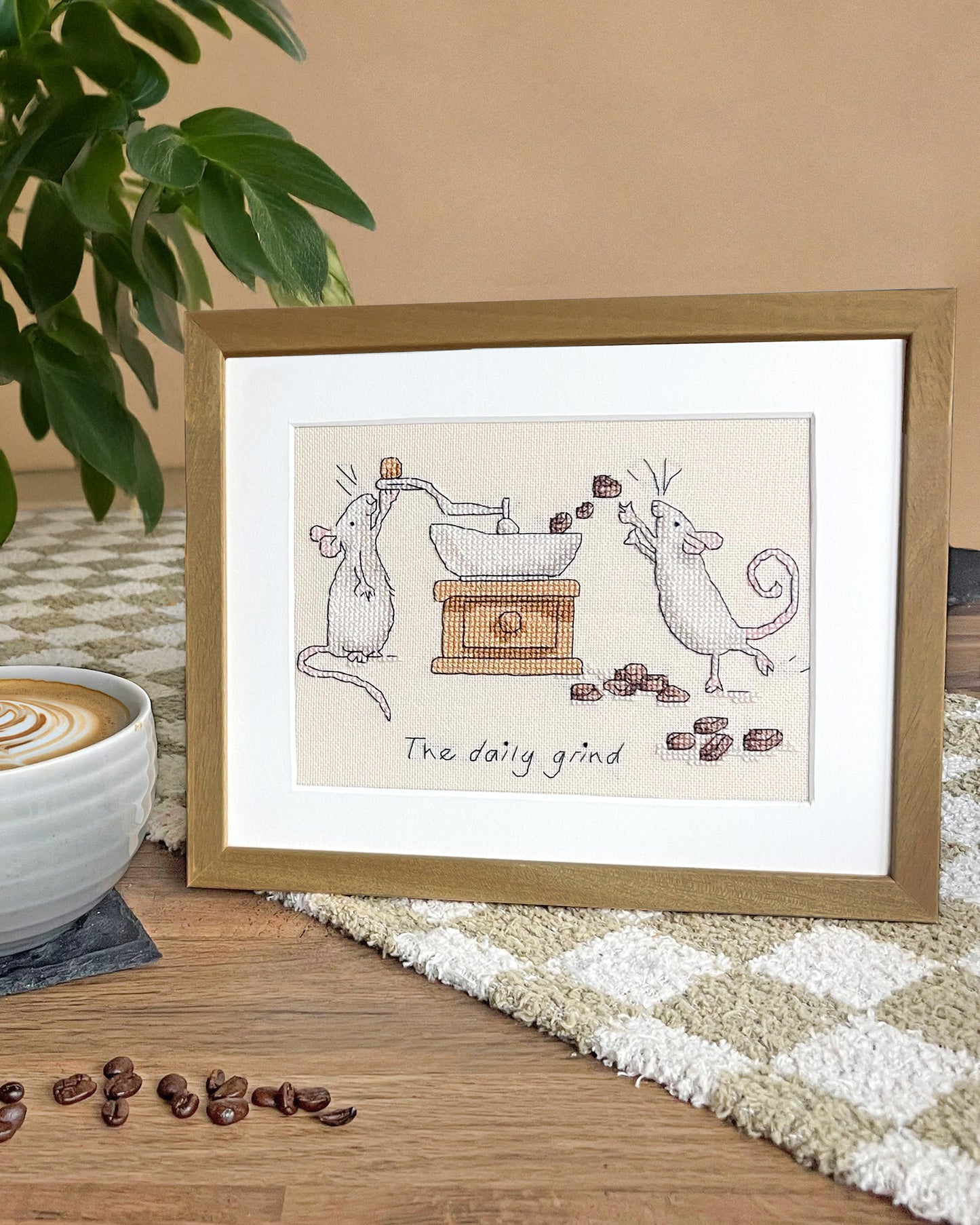 The daily grind  - Bothy Threads Cross Stitch Kit XAJ30