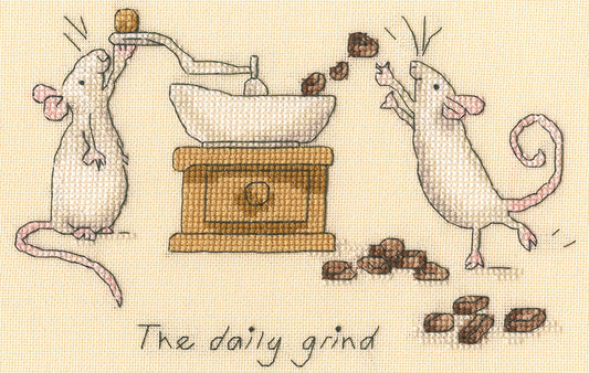 The daily grind  - Bothy Threads Cross Stitch Kit XAJ30