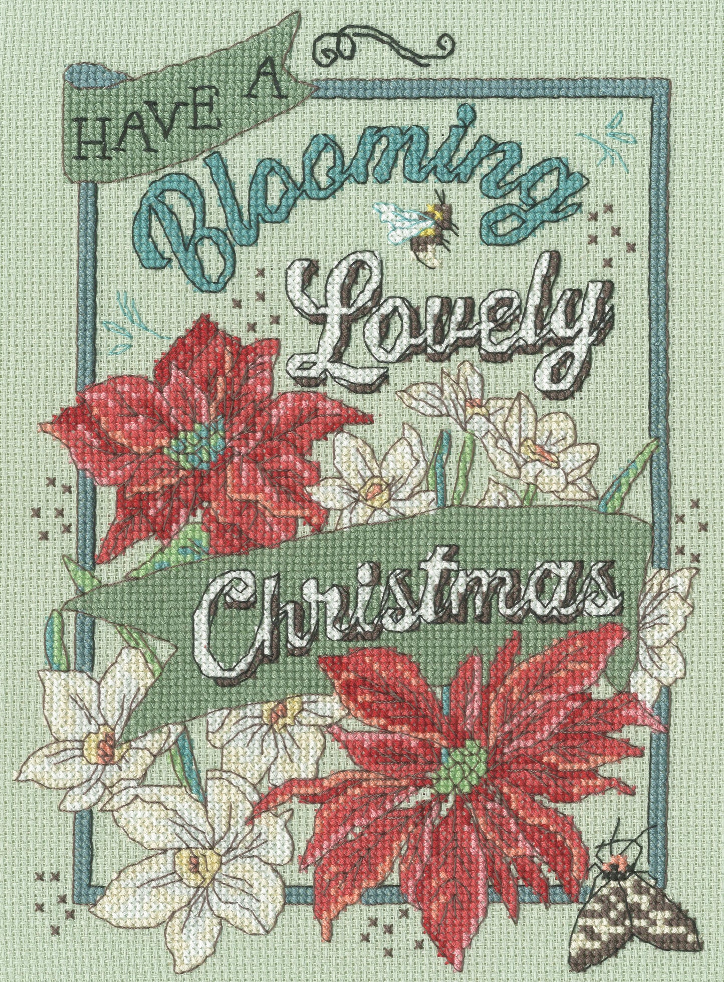 Blooming Lovely Christmas - Bothy Threads Cross Stitch Kit XAS3