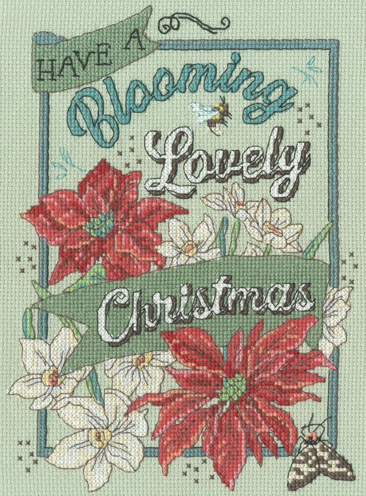 Blooming Lovely Christmas - Bothy Threads Cross Stitch Kit XAS3
