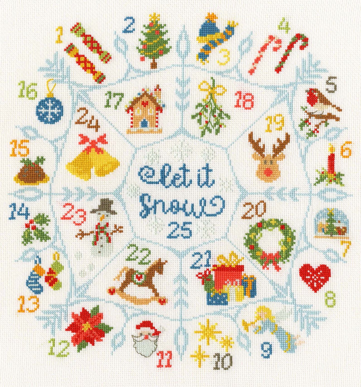 Countdown To Christmas - Bothy Threads Cross Stitch Kit XBD22