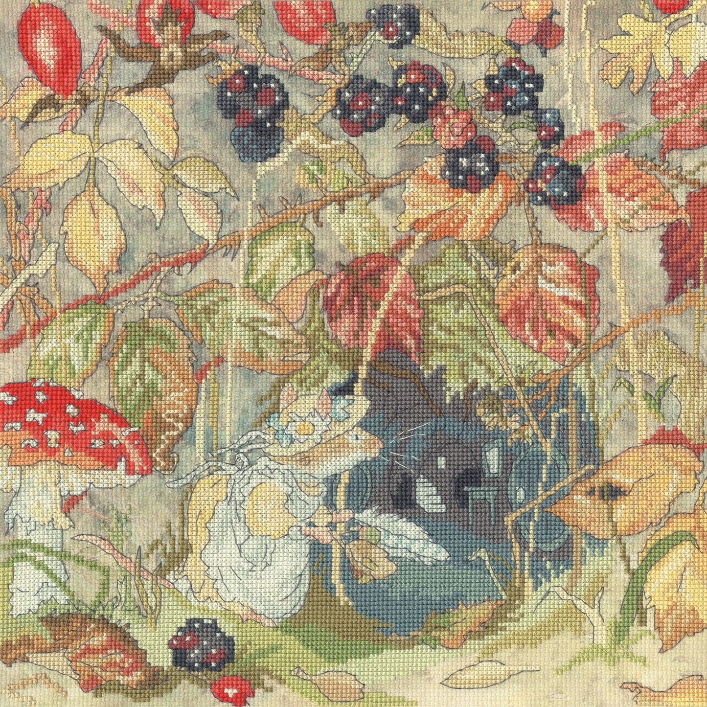 I Wonder If Anyone Lives Down There? - Bothy Threads Cross Stitch Kit XBH2