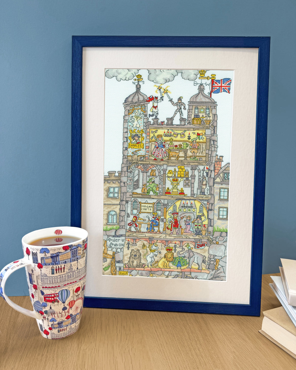 Cut Thru' Tower Of London - Bothy Threads Cross Stitch Kit XCT47