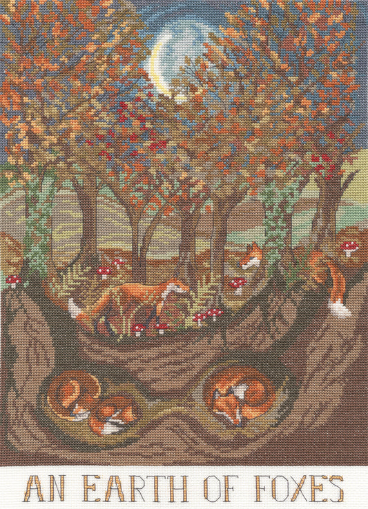 An Earth of Foxes - Bothy Threads Cross Stitch Kit XDD10