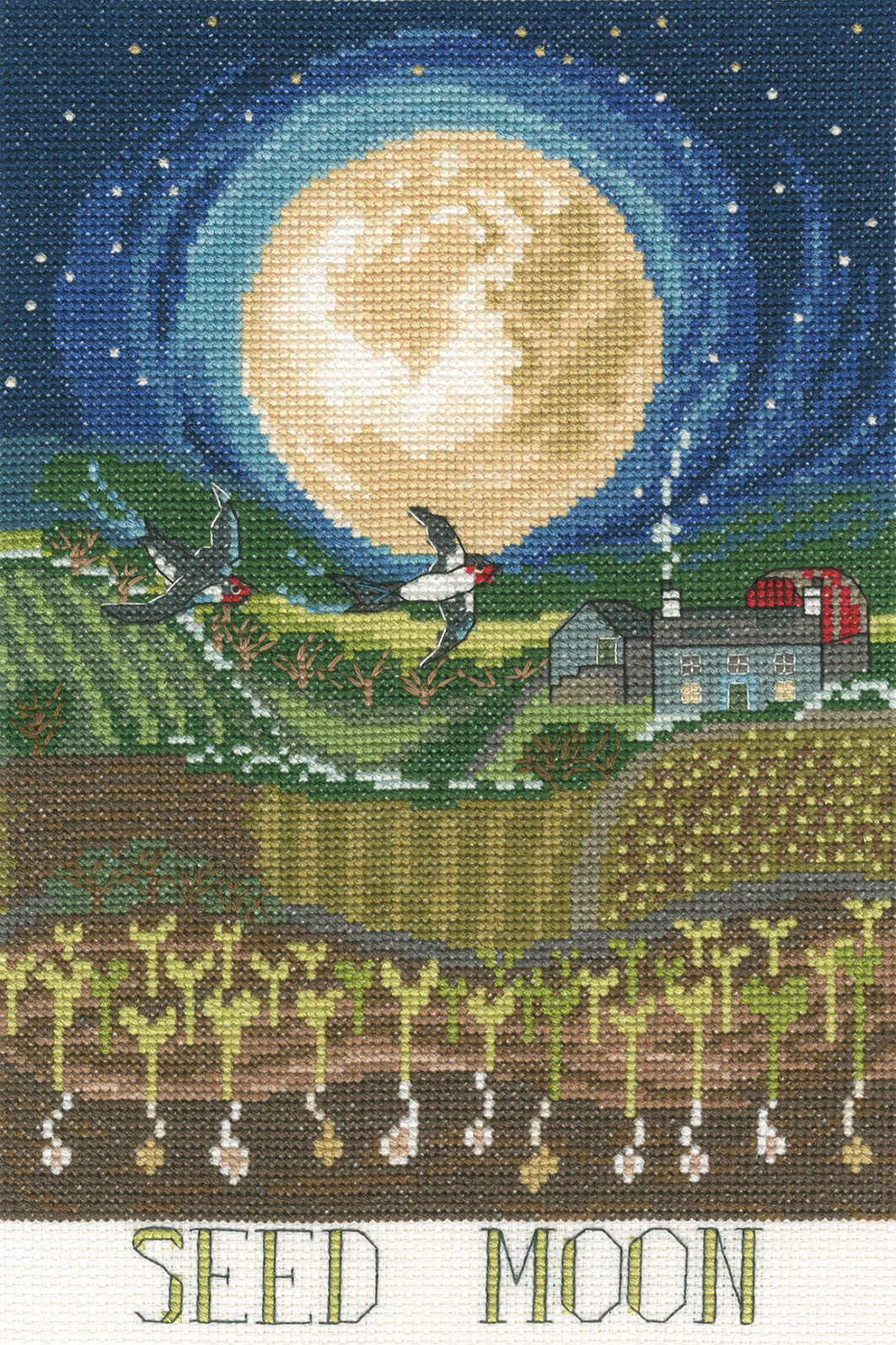 Seed Moon - Bothy Threads Cross Stitch Kit XDD13