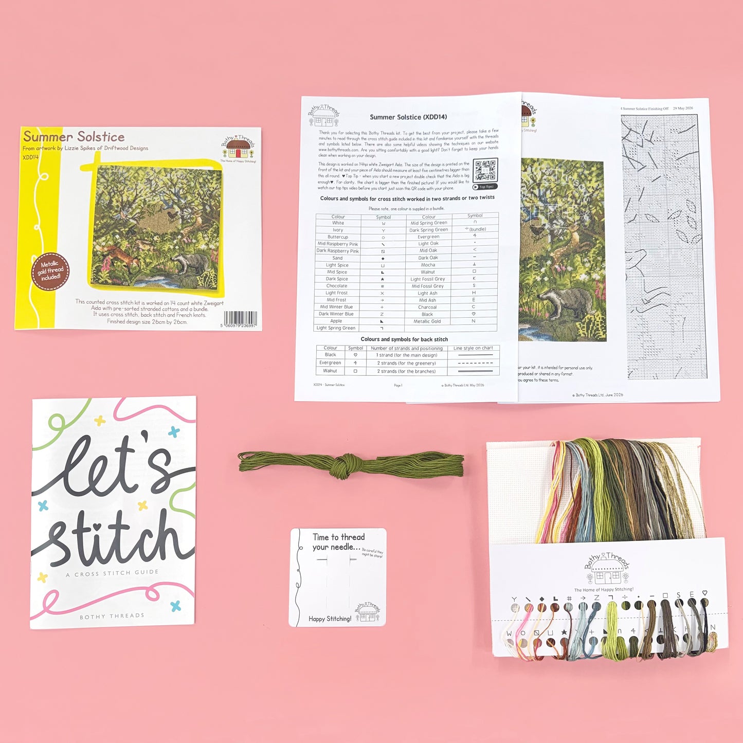 Summer Solstice - Bothy Threads Cross Stitch Kit XDD14
