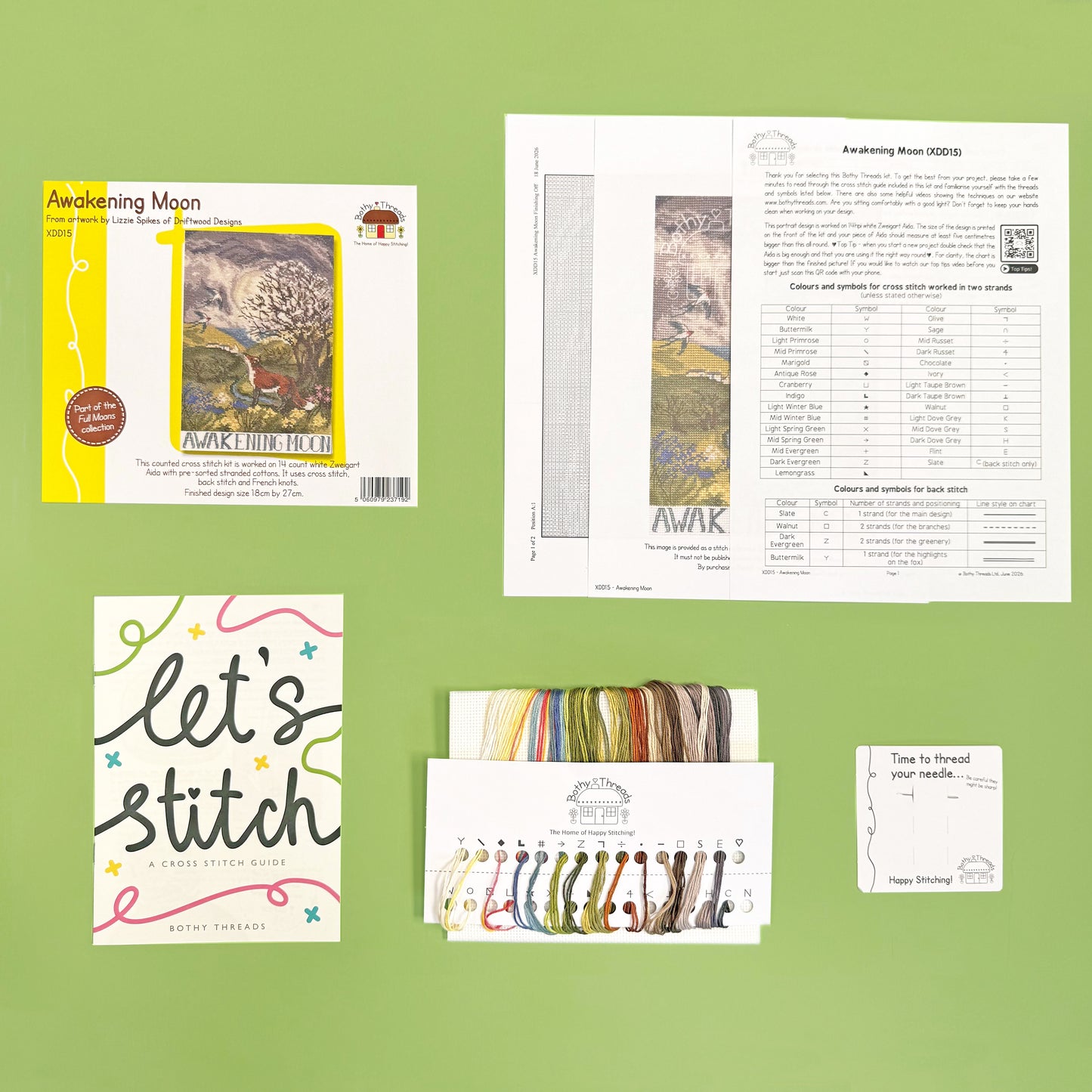 Awakening Moon - Bothy Threads Cross Stitch Kit XDD15