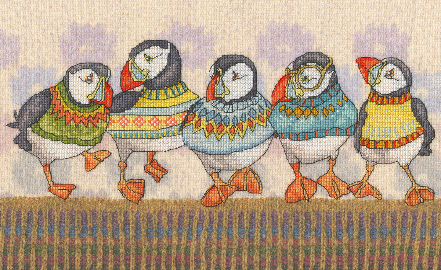A Fair Isle Flock - Bothy Threads Cross Stitch Kit XEB1
