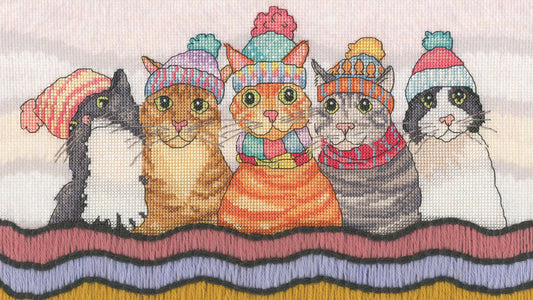 A Cosy Clowder - Bothy Threads Cross Stitch Kit XEB2