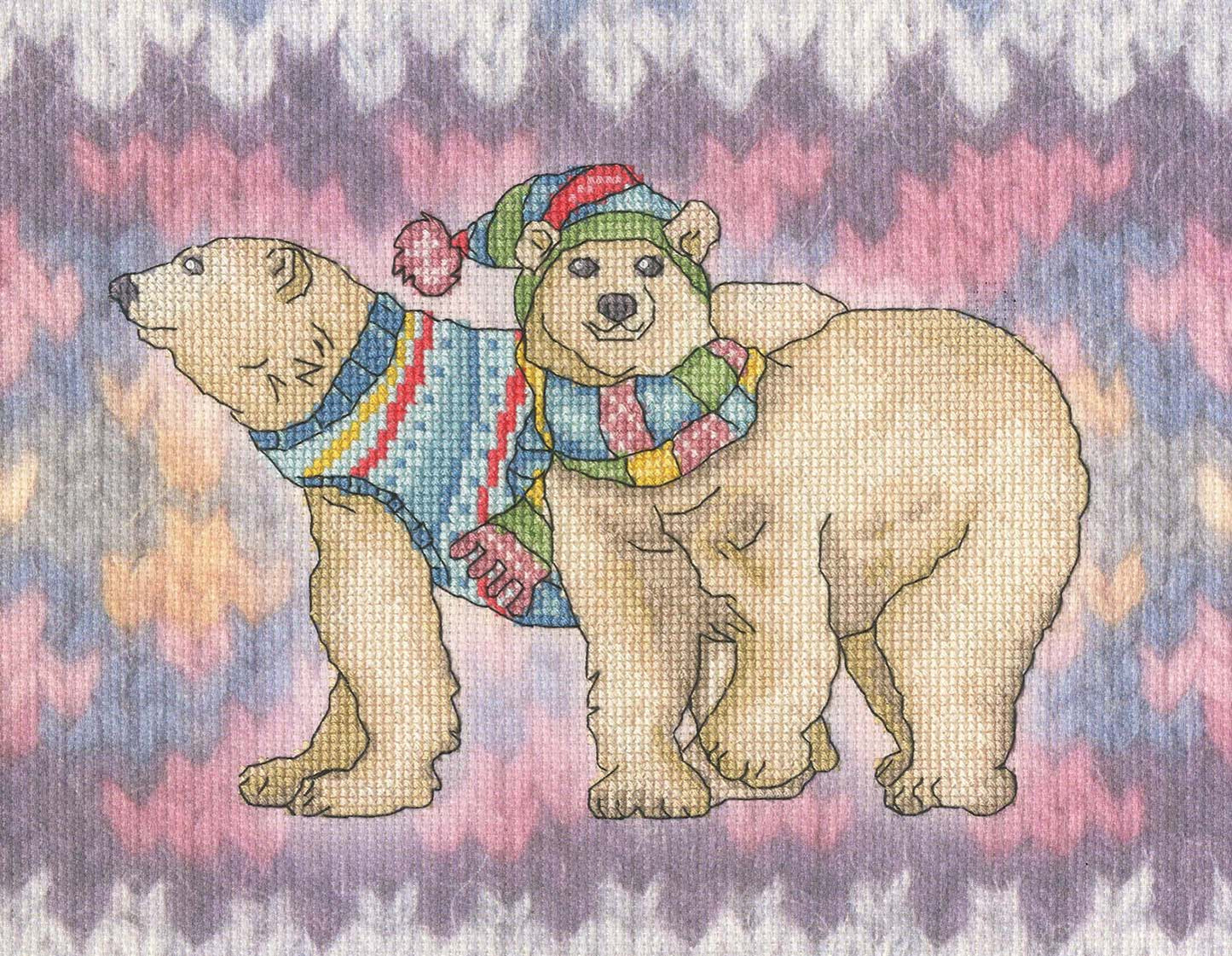 A Polar Pair - Bothy Threads Cross Stitch Kit XEB4