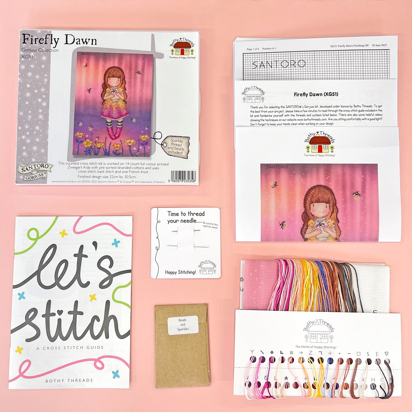 Firefly Dawn - Bothy Threads Cross Stitch Kit XG51