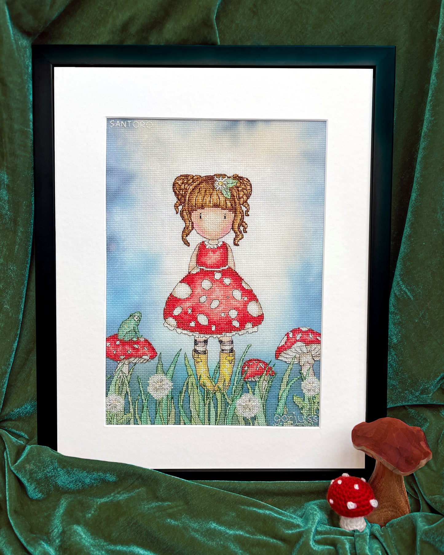 Little Mushroom - Bothy Threads Cross Stitch Kit XG52