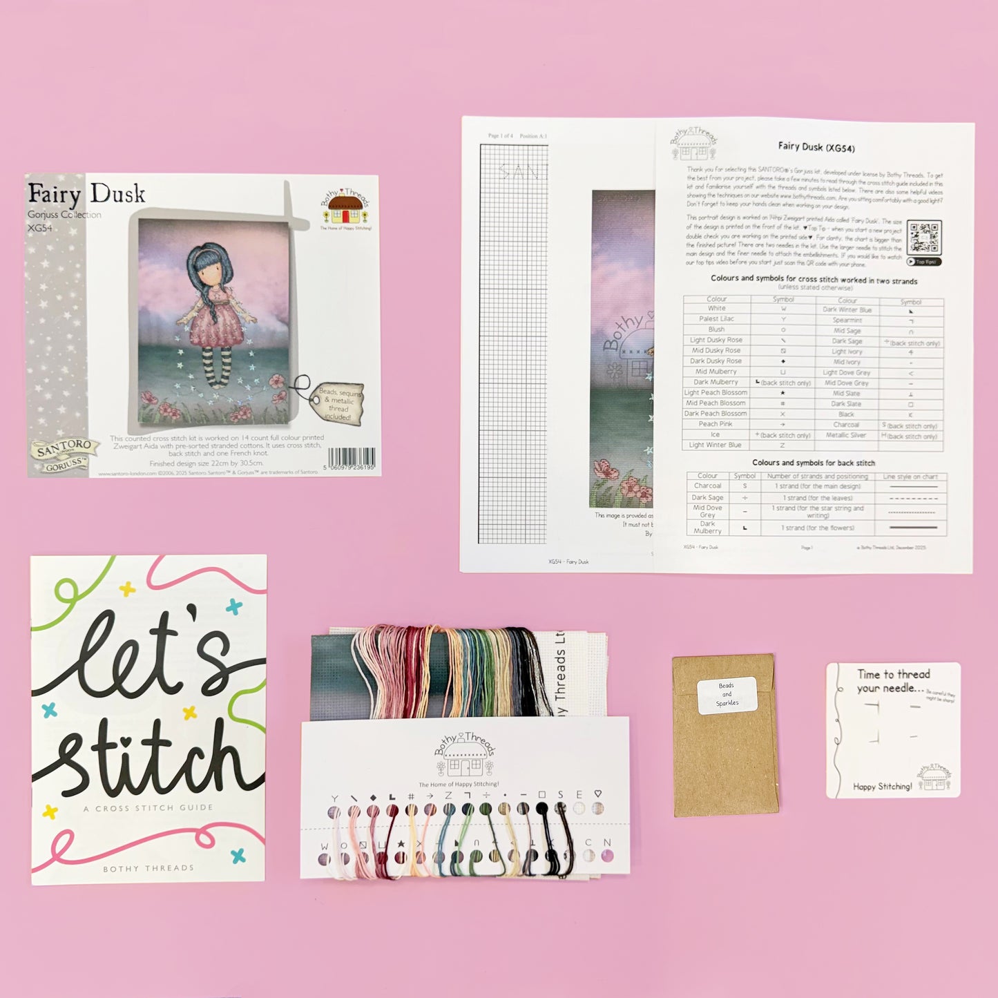 Fairy Dusk - Bothy Threads Cross Stitch Kit XG54