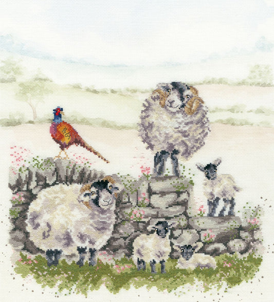 Green Pastures - Bothy Threads Cross Stitch Kit XHD132