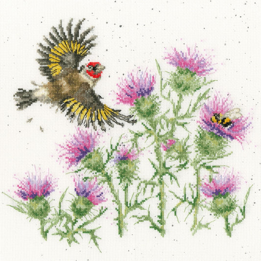 Feathers And Thistles - Bothy Threads Cross Stitch Kit XHD133