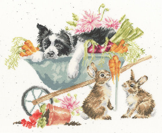 Sleeping On The Job - Bothy Threads Cross Stitch Kit XHD134