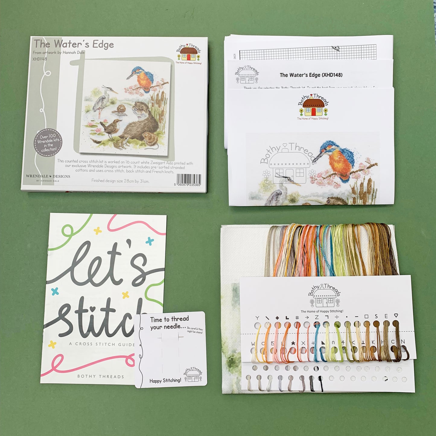 The Water's Edge - Bothy Threads Cross Stitch Kit XHD148