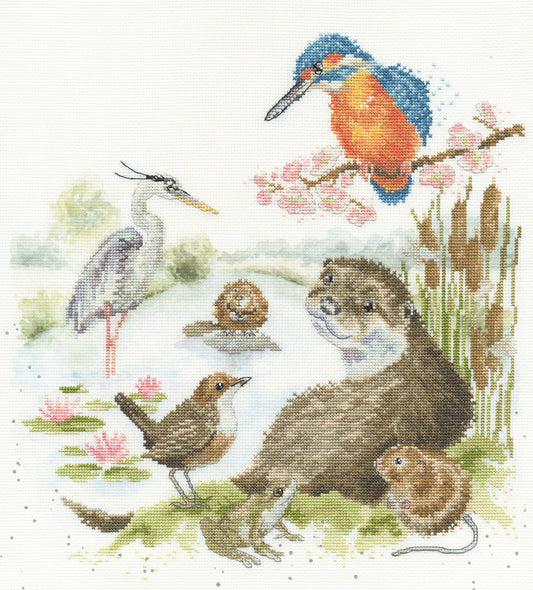 The Water's Edge - Bothy Threads Cross Stitch Kit XHD148