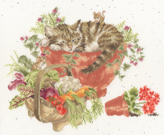 Purrrfect Spot - Bothy Threads Cross Stitch Kit XHD149