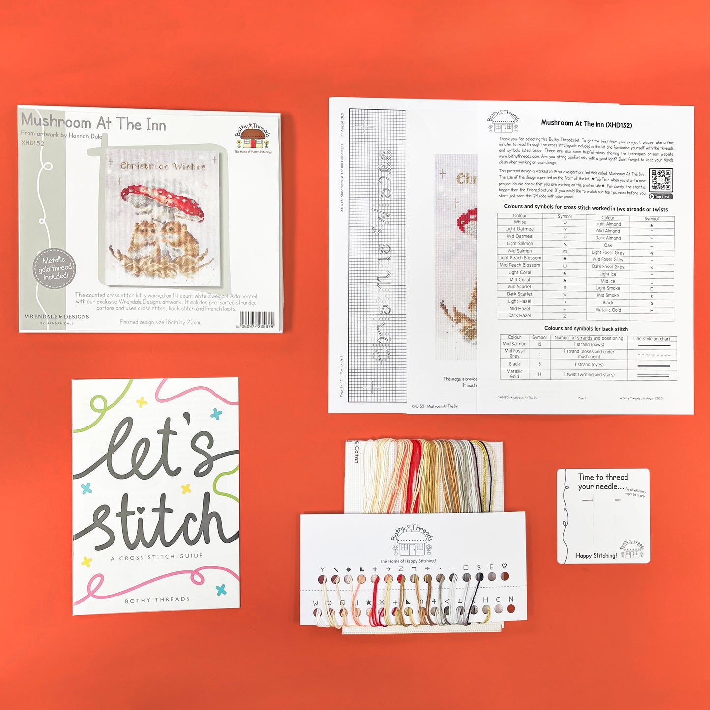 Mushroom At The Inn - Bothy Threads Cross Stitch Kit XHD152