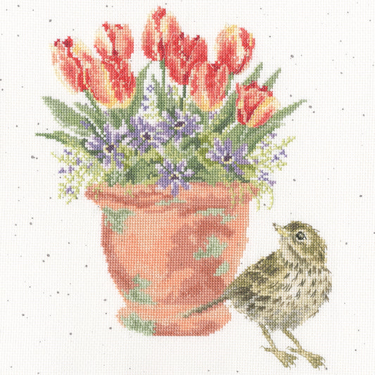 The Meadow Pipit - Bothy Threads Cross Stitch Kit XHD156
