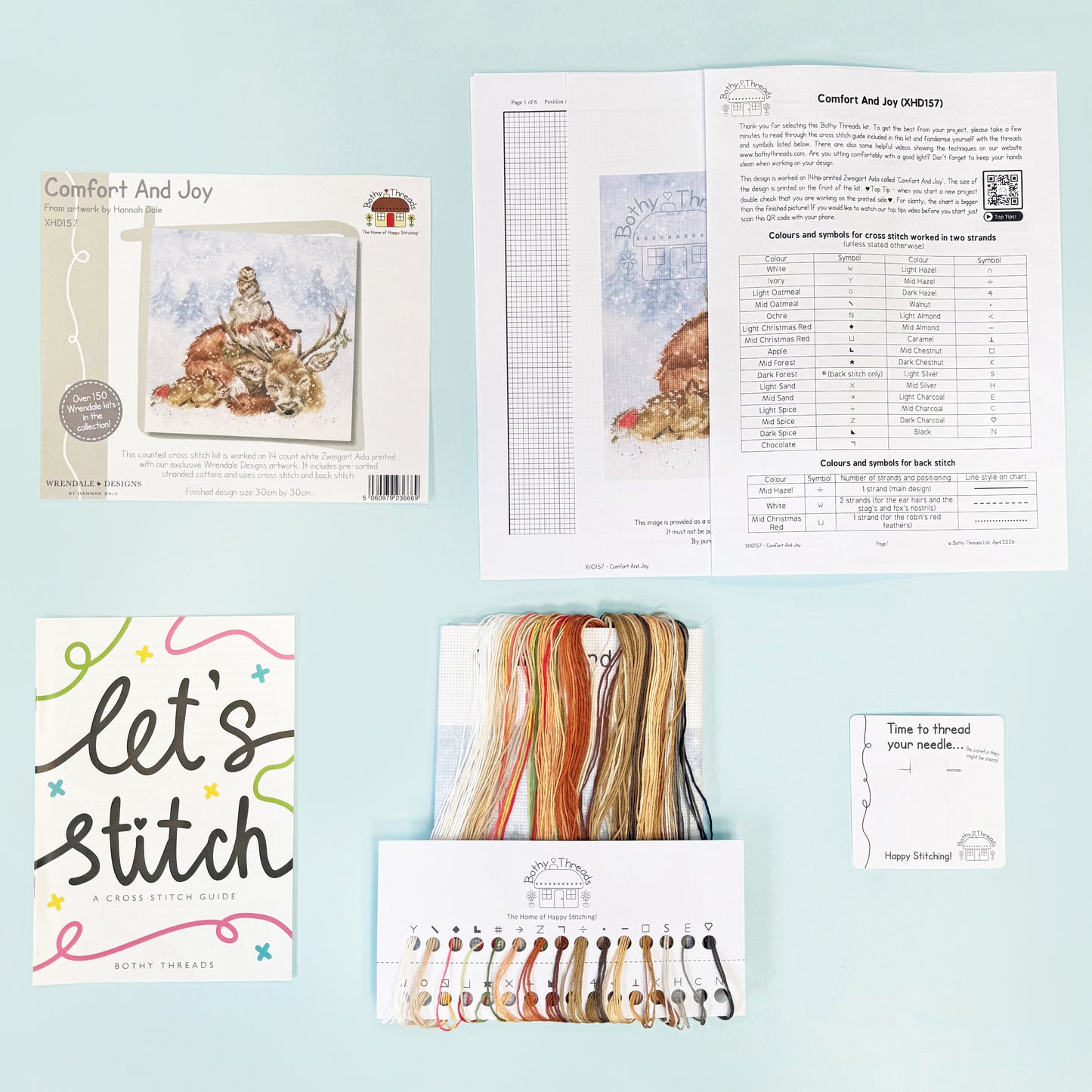Comfort And Joy - Bothy Threads Cross Stitch Kit XHD157