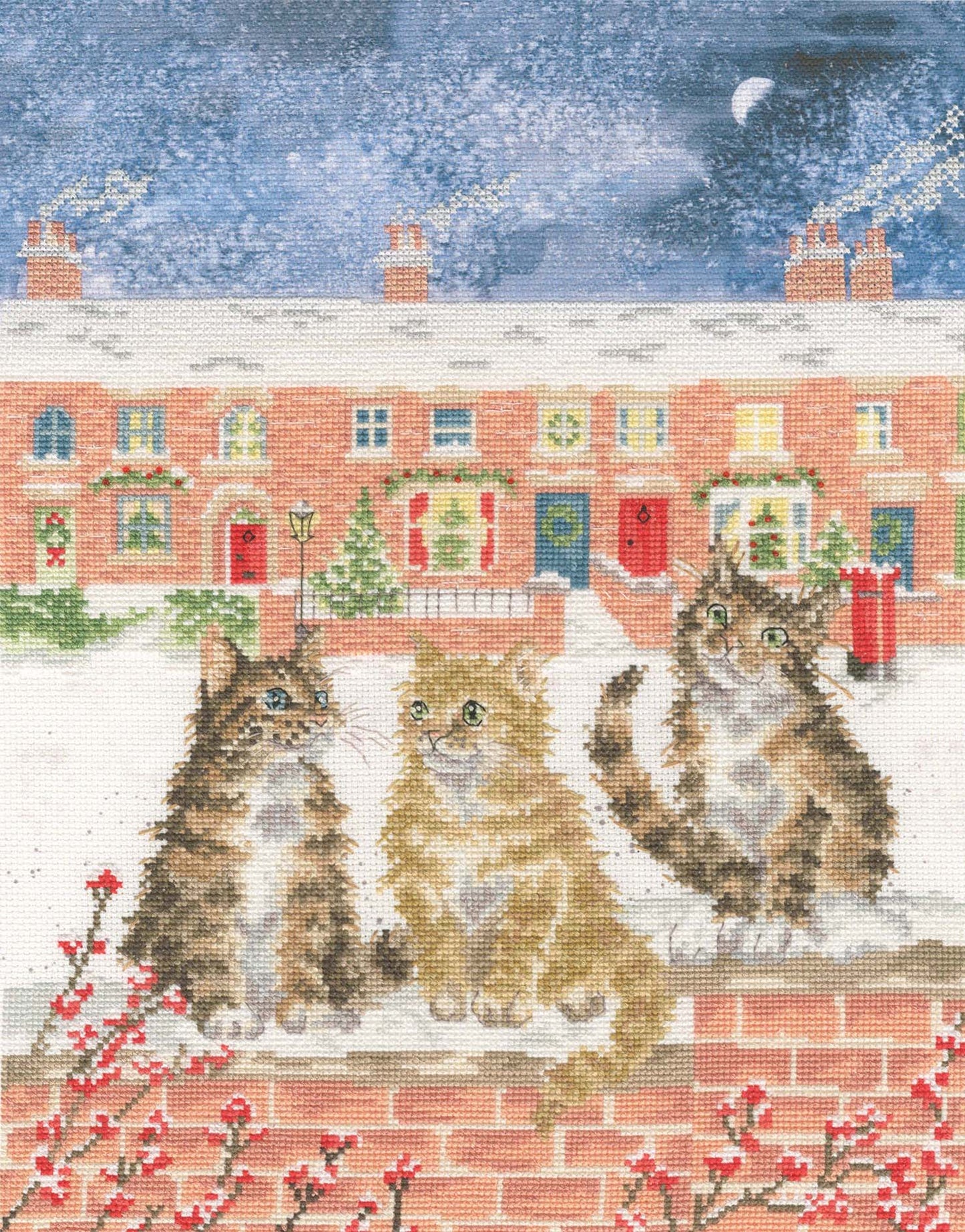 Snow Is Glistening - Bothy Threads Cross Stitch Kit XHD158