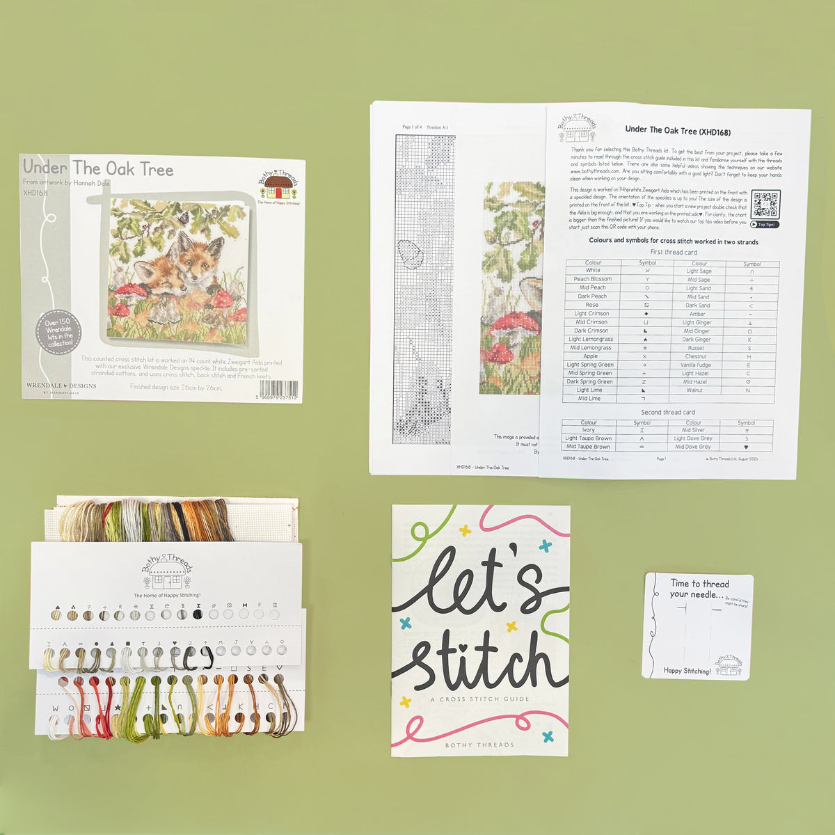 Under The Oak Tree - Bothy Threads Cross Stitch Kit XHD168