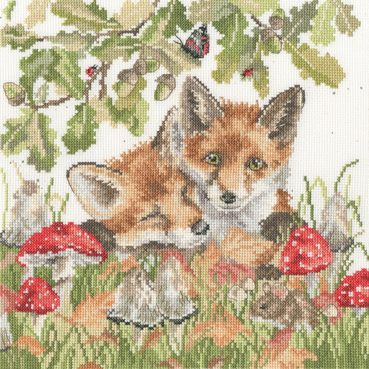 Under The Oak Tree - Bothy Threads Cross Stitch Kit XHD168