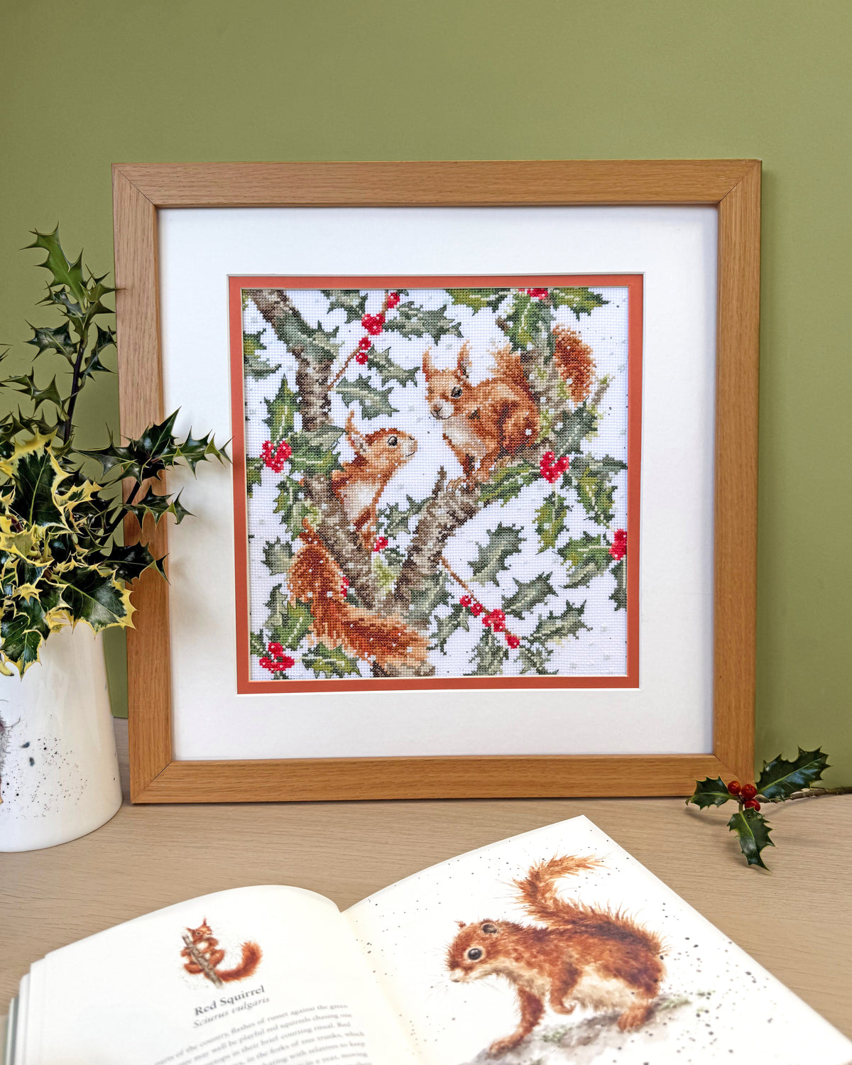 Under The Holly Boughs - Bothy Threads Cross Stitch Kit XHD169